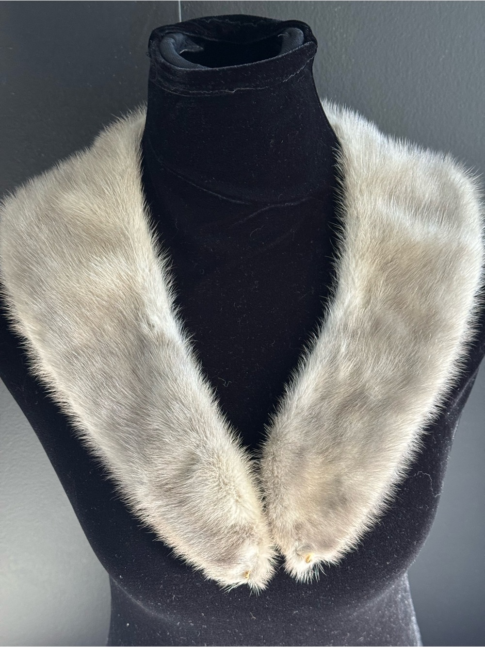 Vintage Mink Fur Collar.